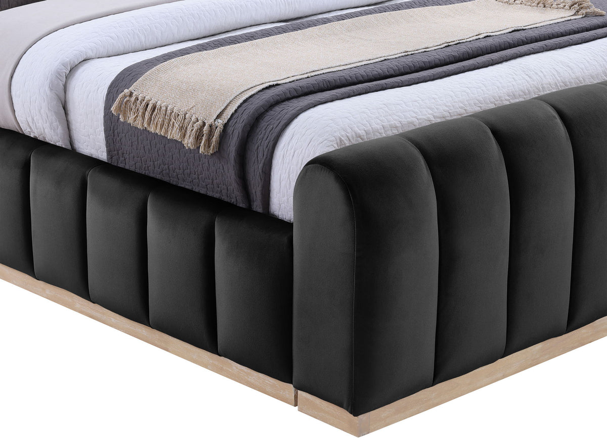 Amara - Velvet Upholstered Bed