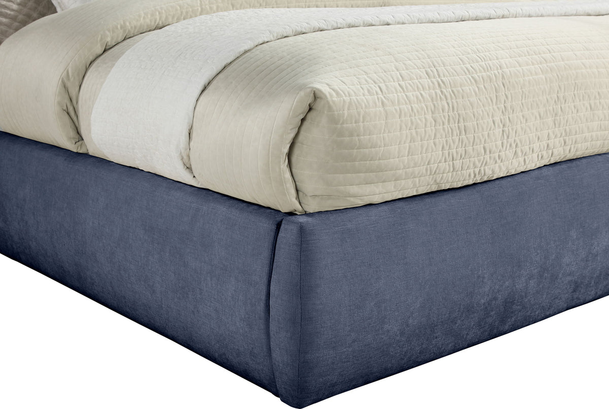 Adam - Chenille Fabric Bed With 70.5" Headboard