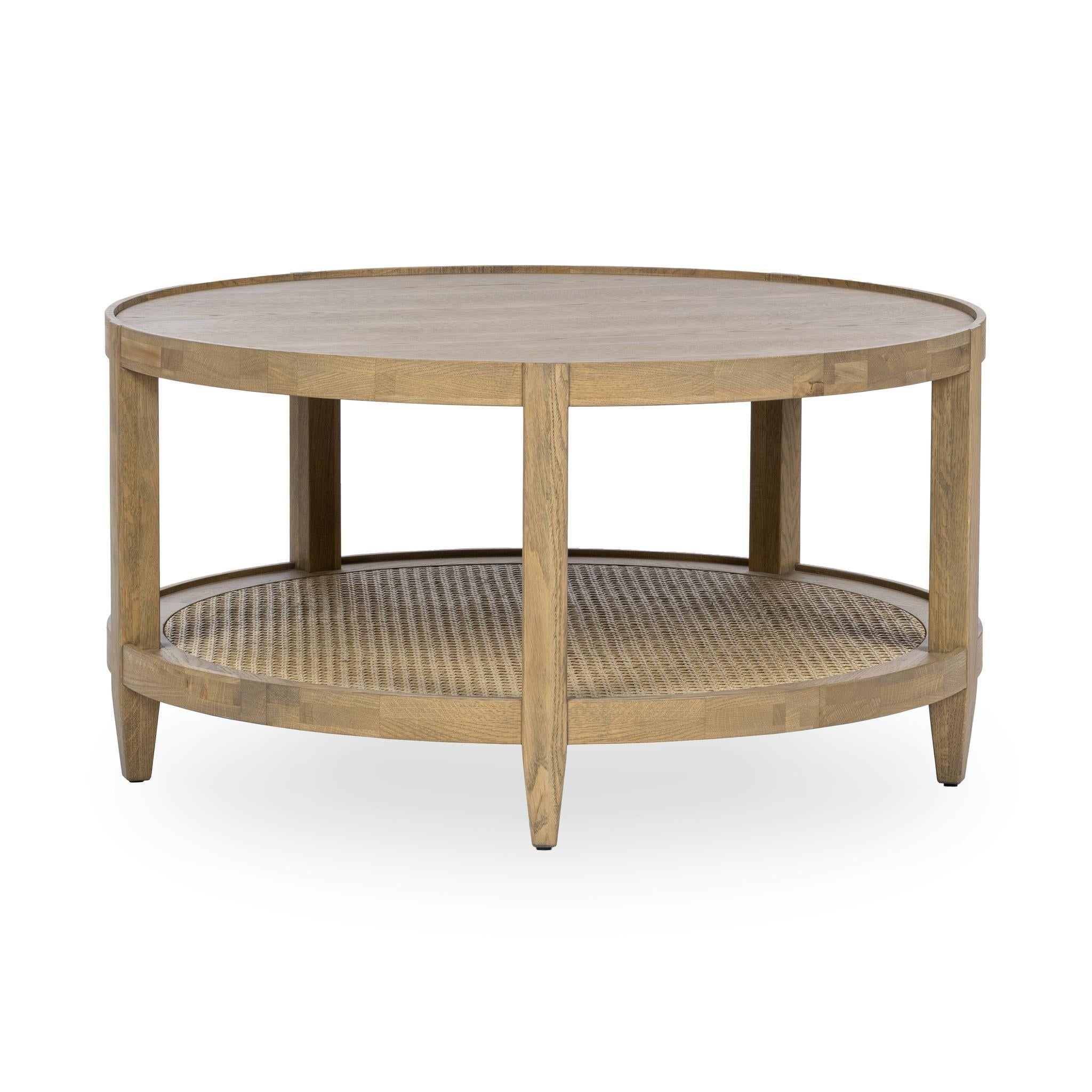 Devin - Solid Wood Round Table