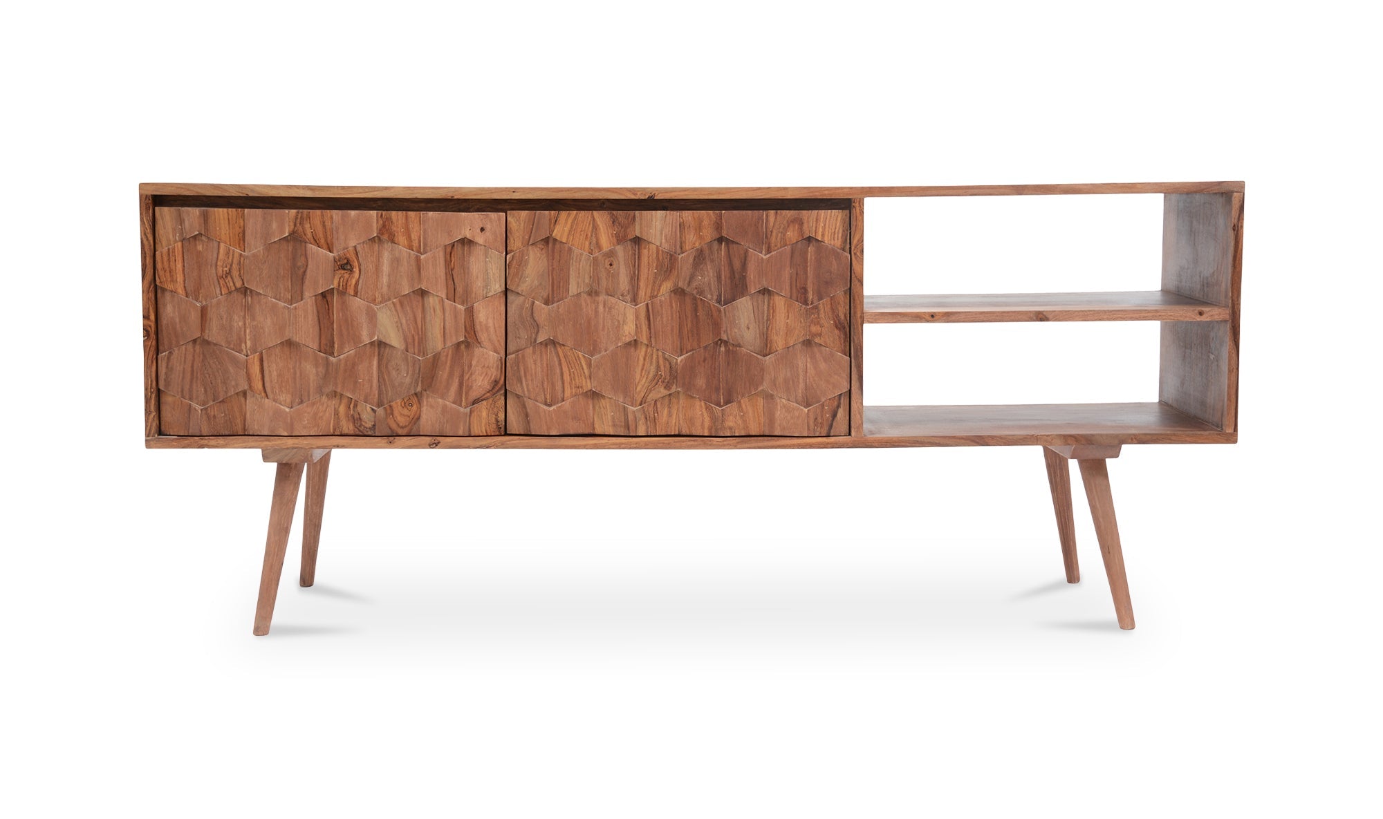 02 TV Cabinet Natural - Select Living Furniture - TV Stands - Moe's Home Collection - 02 TV Cabinet Natural -
