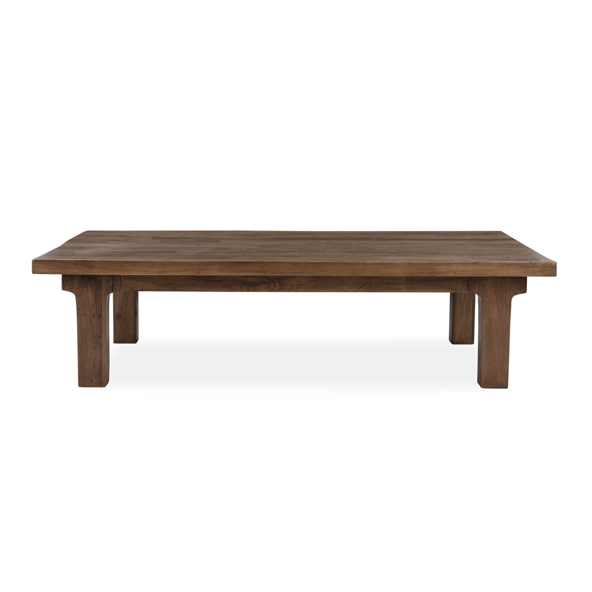 Carmel - Reclaimed Wood Rectangle Coffee Table - Earthy Terra