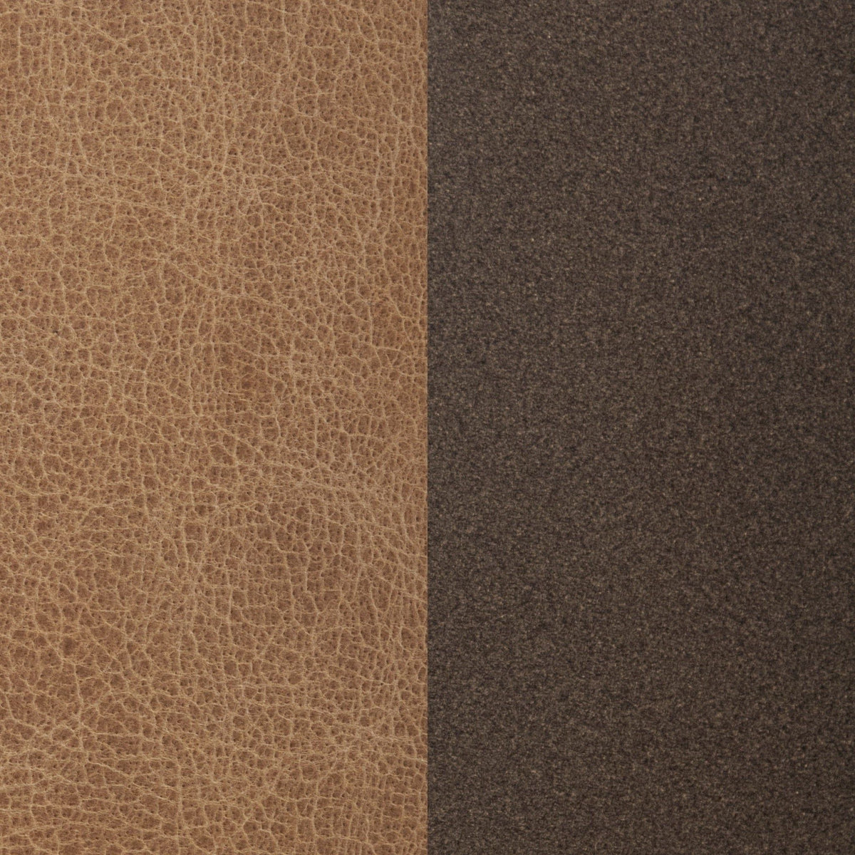 Clair - Leather Round Table
