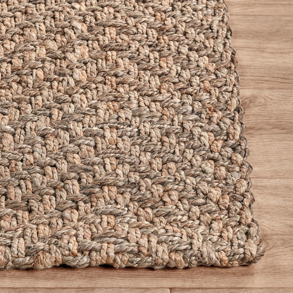 Jute Favorites - 1' x 1' Herringbone Rug