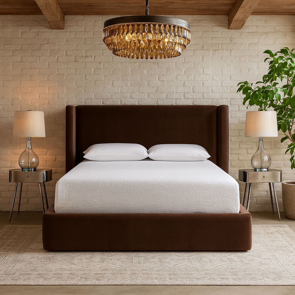 Kendall - Velvet Upholstered Bed