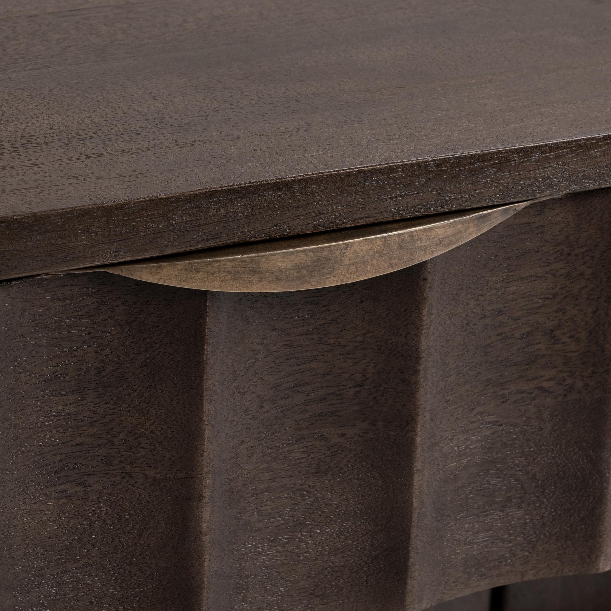 Baylee - 1 Drawer Nightstand - Cocoa Brown