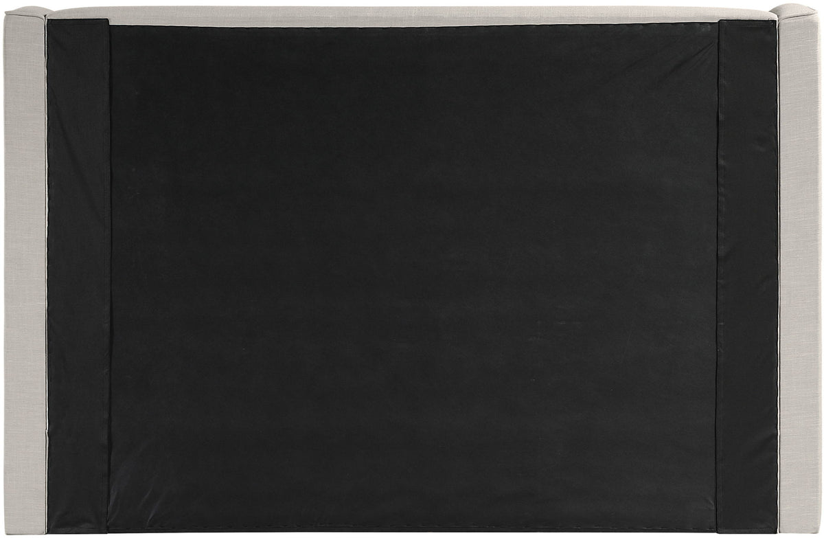 Kendall - Linen Textured Fabric Upholstered Bed