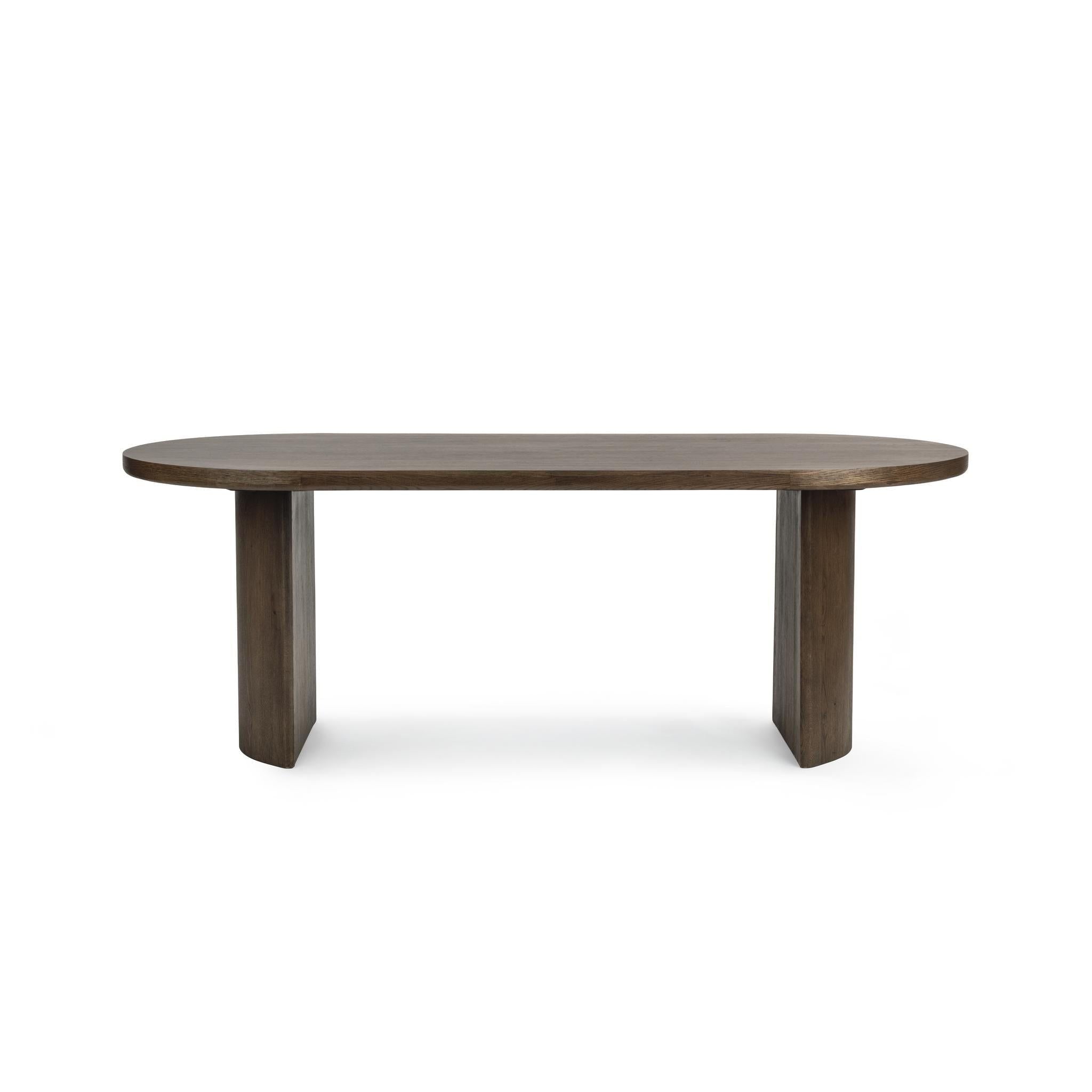 Estelle - Oval Dining Table - Soft Cocoa