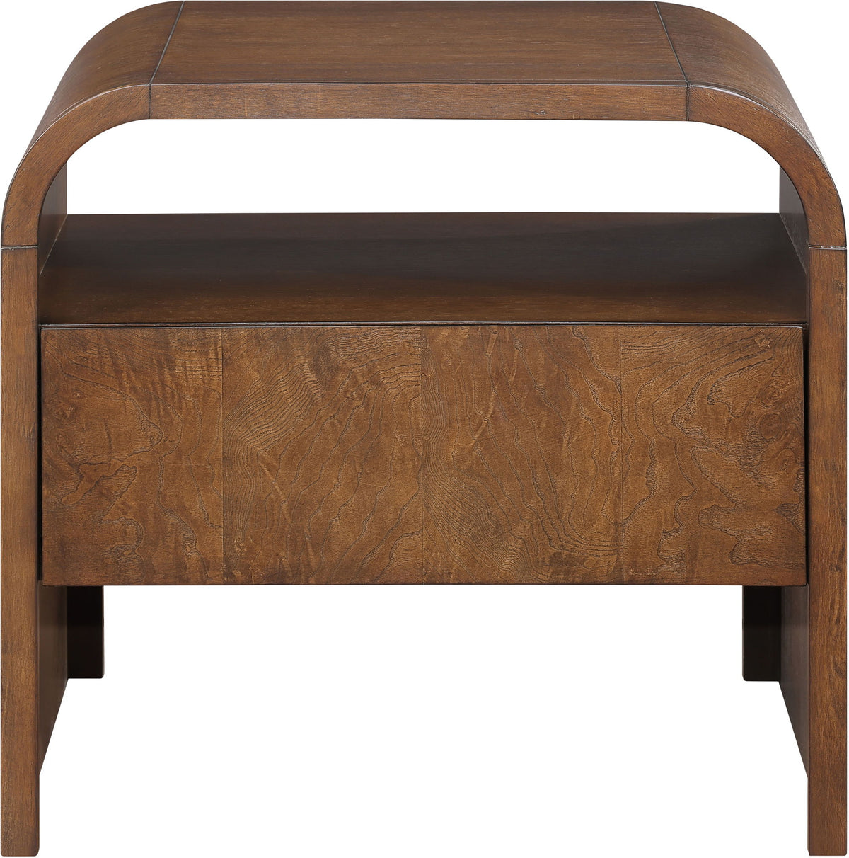 Giada - Solid Wood And Veneer Nightstand
