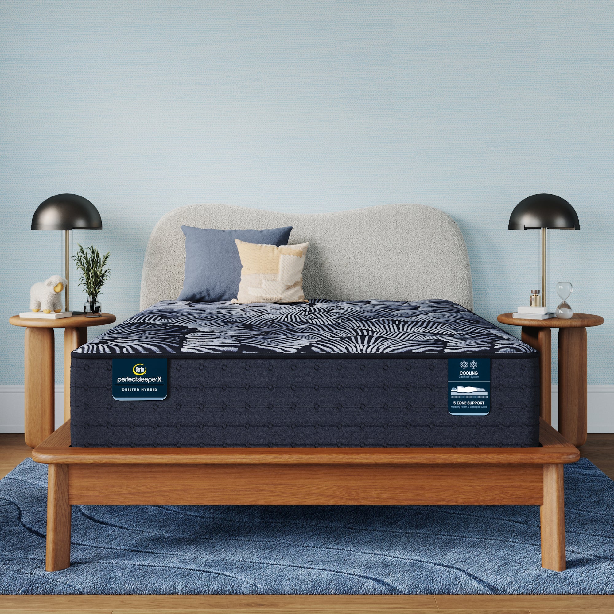 Serta® Perfect Sleeper X™ Excelled Plush 14.25" Quilted Hybrid Mattress