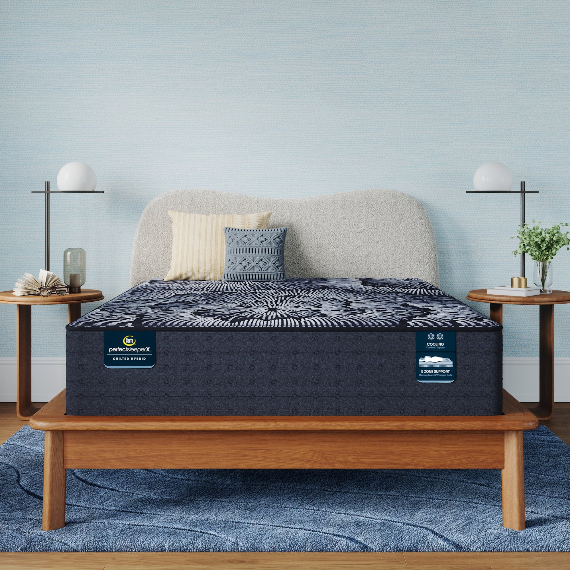 Serta® Perfect Sleeper X™ Excelled Extra Firm 13.75" Quilted Hybrid Mattress
