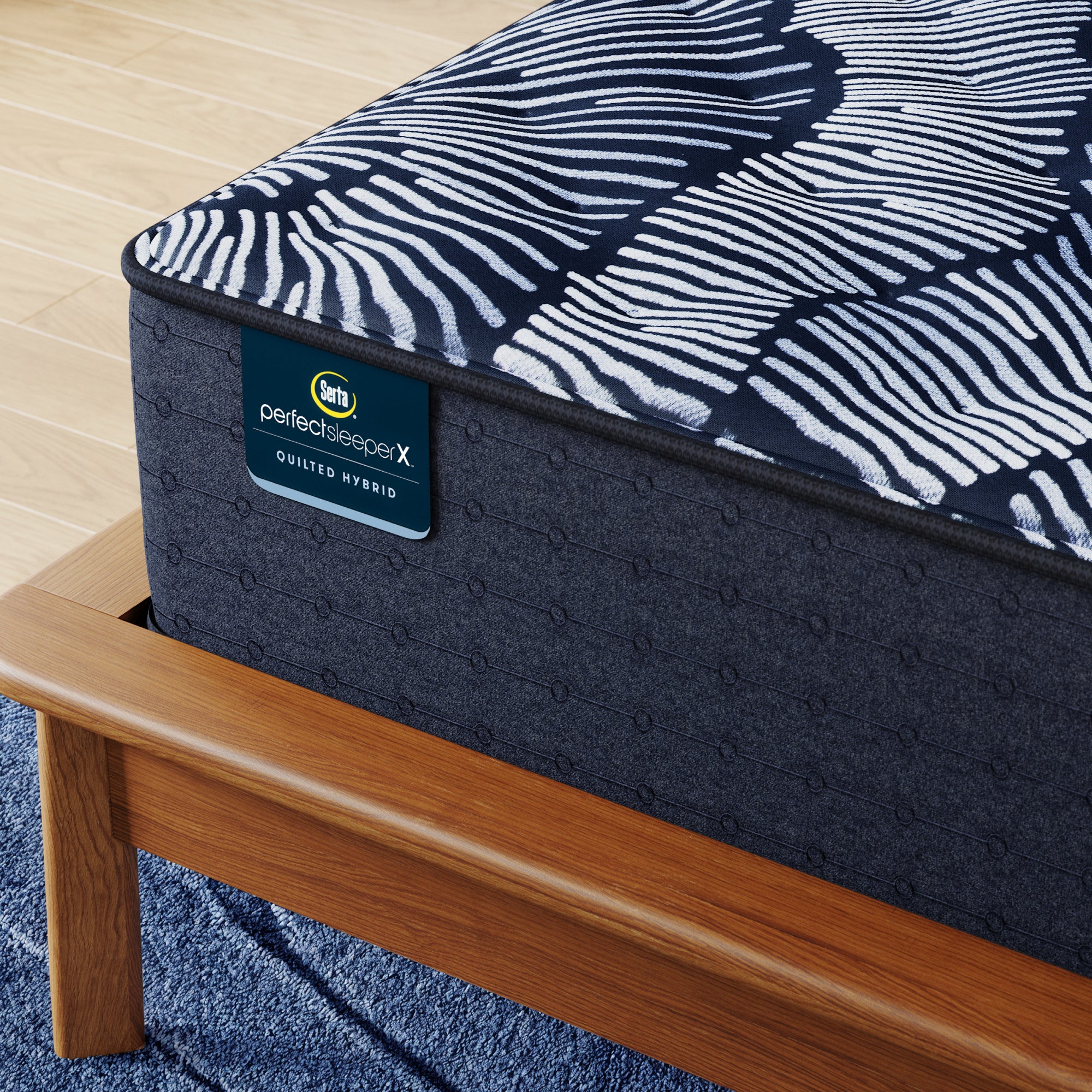 Serta® Perfect Sleeper X™ Knox Plush 13.75" Quilted Hybrid Mattress