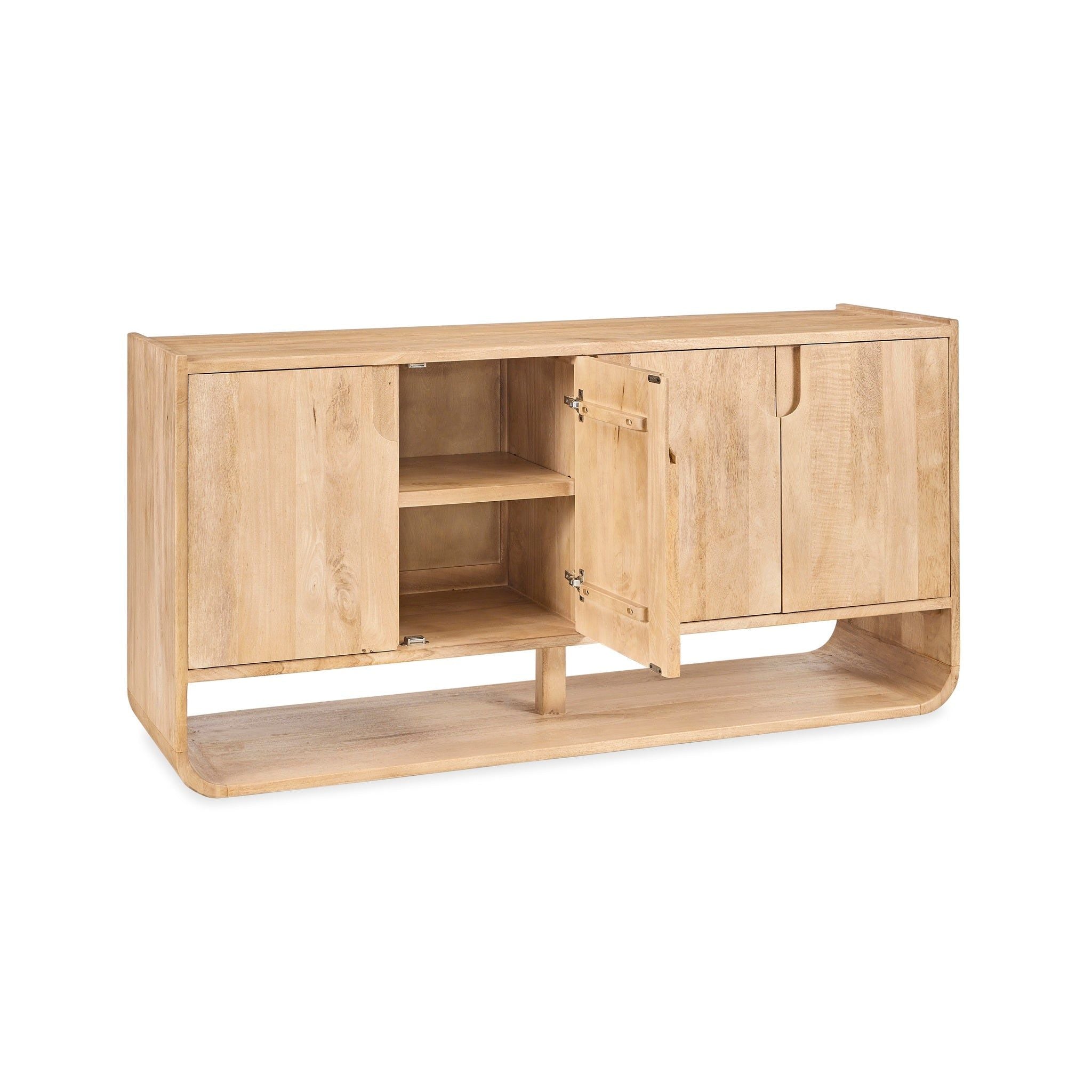 Laguna - 4 Door Buffet - Natural Maple