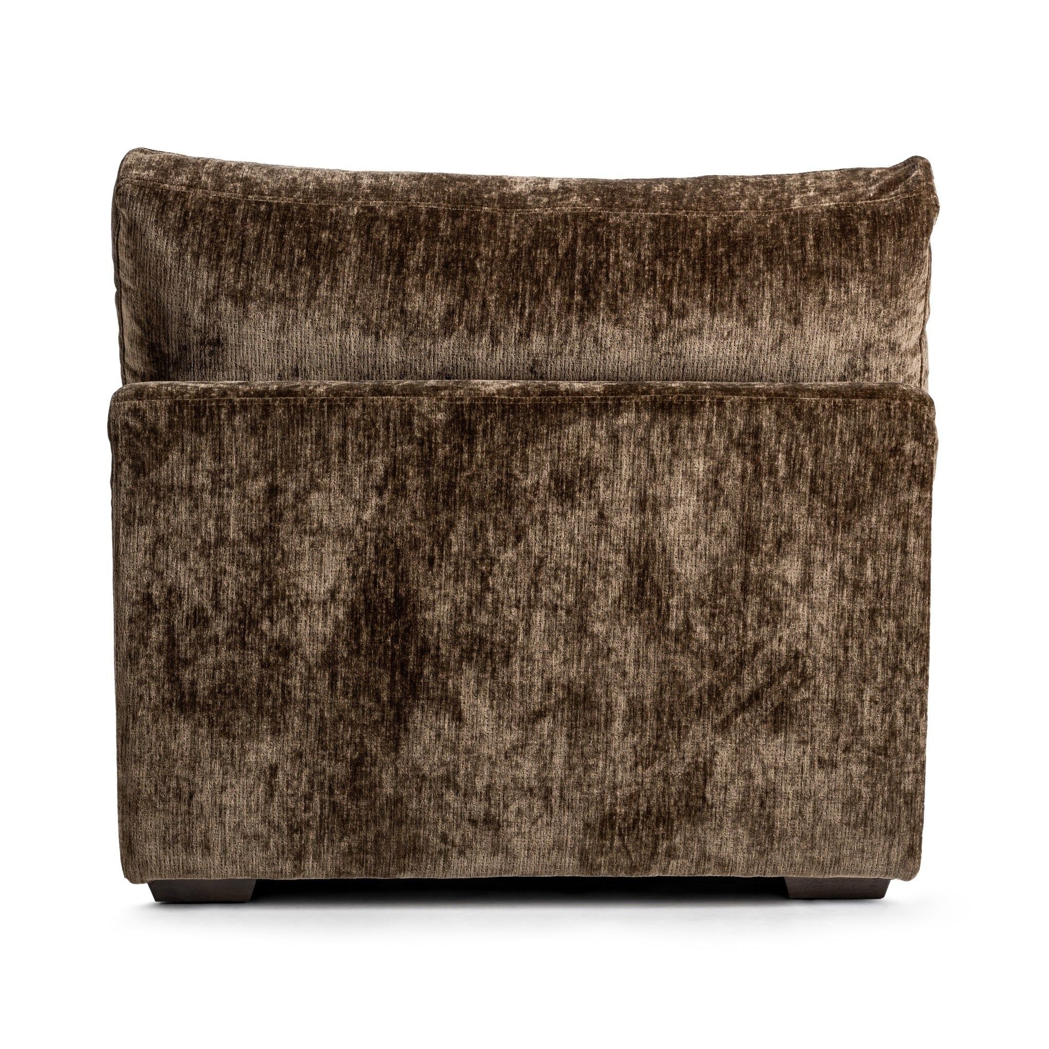 Ludwig - Armless Chair - Mossed Brown