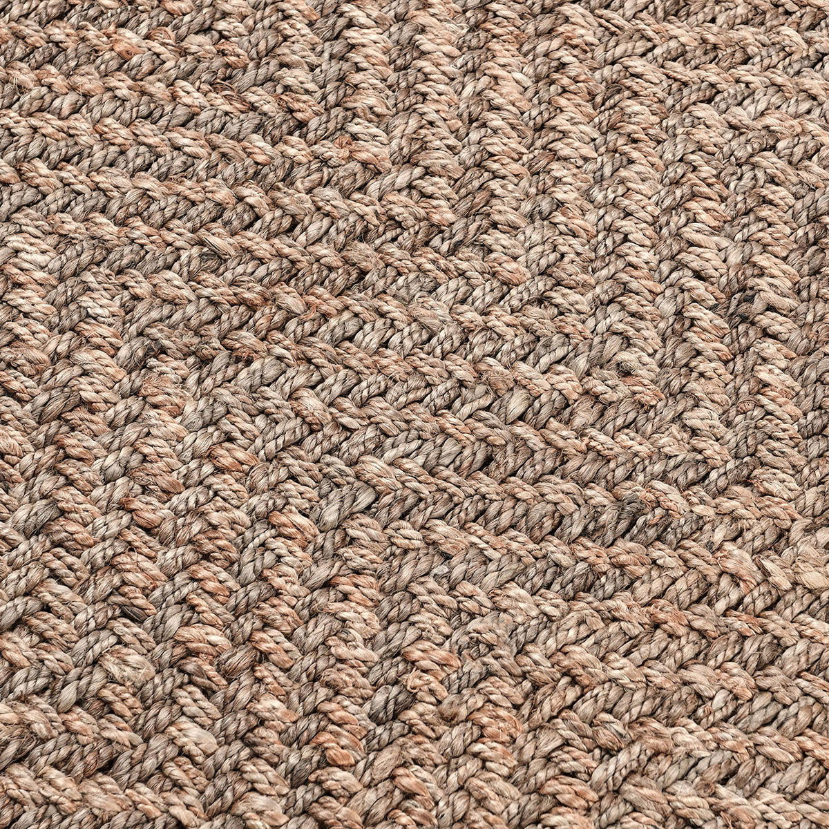 Jute Favorites - 1' x 1' Herringbone Rug