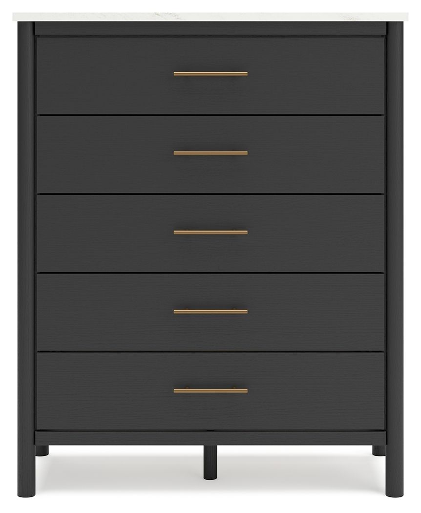 Cadmori - Five Drawer Wide Chest