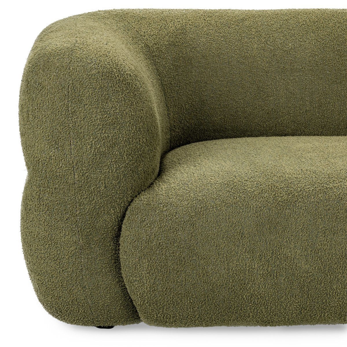 Faris - Upholstered Sofa - Dark Olive