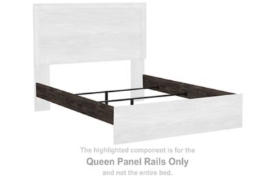 Ralinksi - Gray - Queen Panel Rails