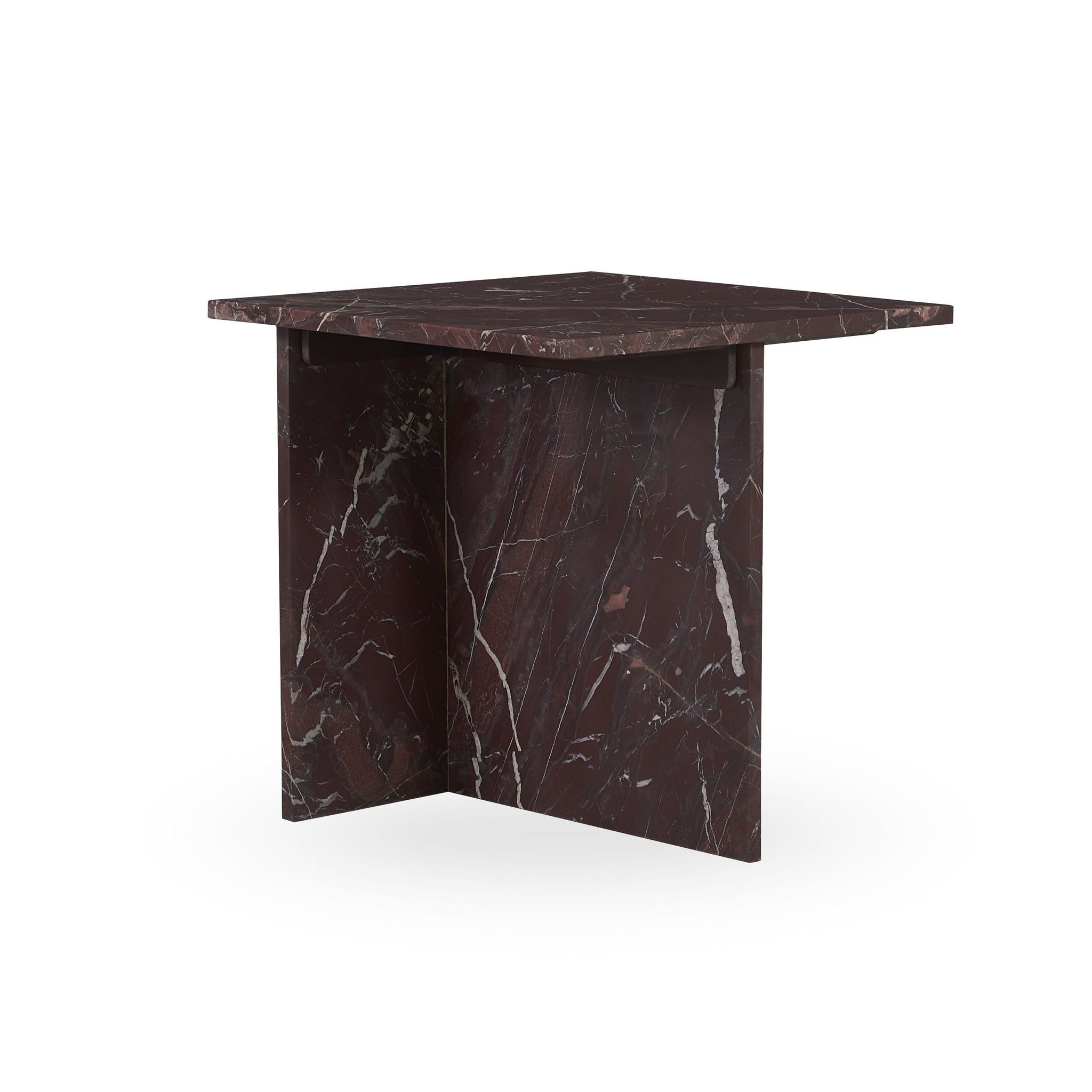 Bexly - Marble Square End Table