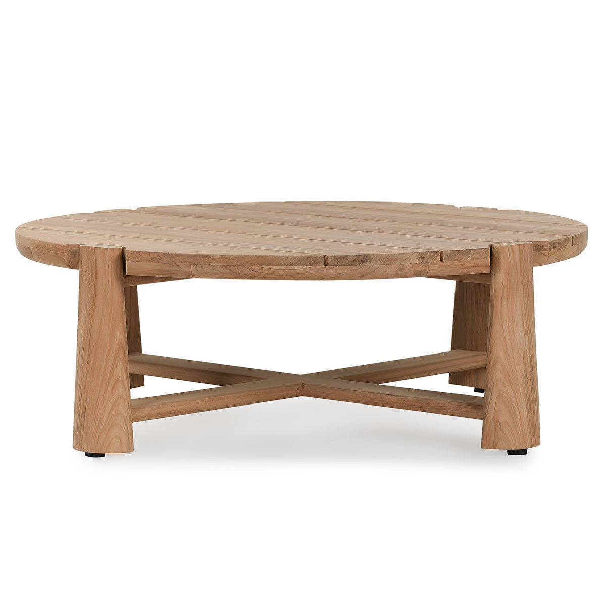 Aston - Outdoor Round Coffee Table - Natural
