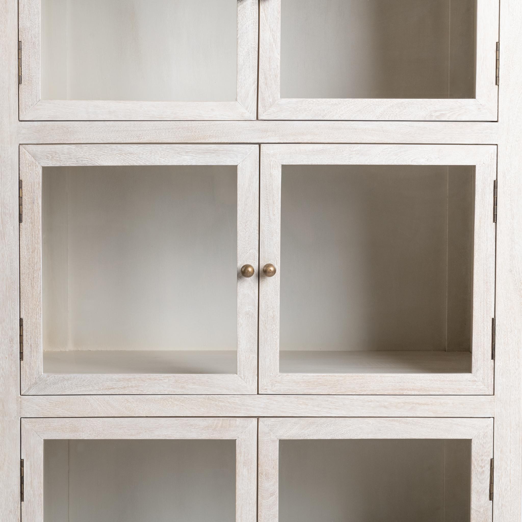 Hera - Display Cabinet - Creamwood