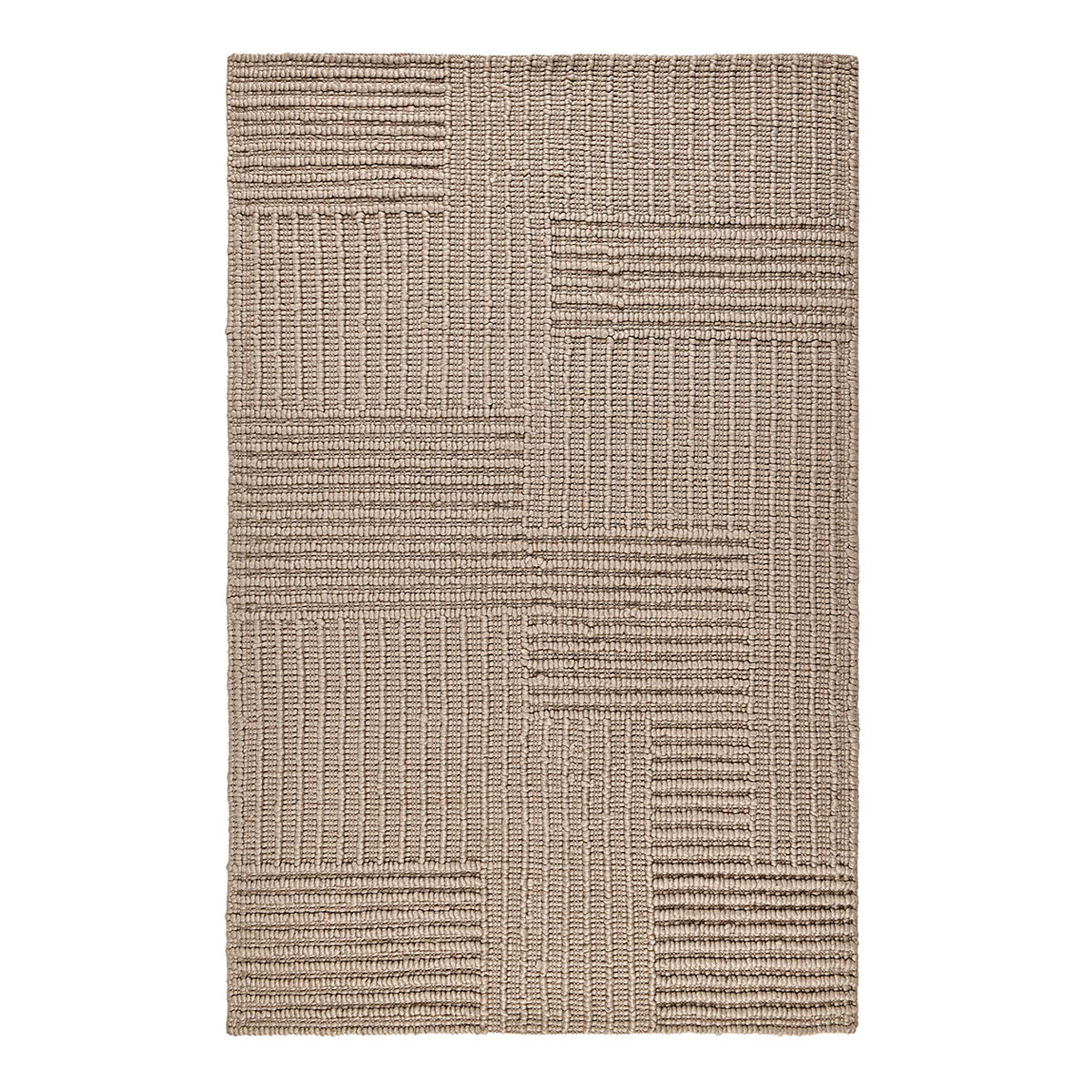 Berlin Check - Recycled Yarn Area Rug