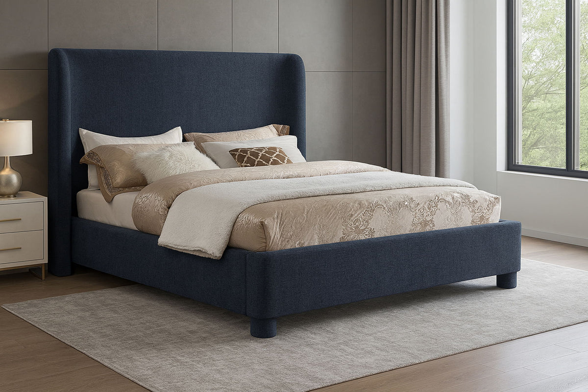 Penny - Chenille Fabric Bed