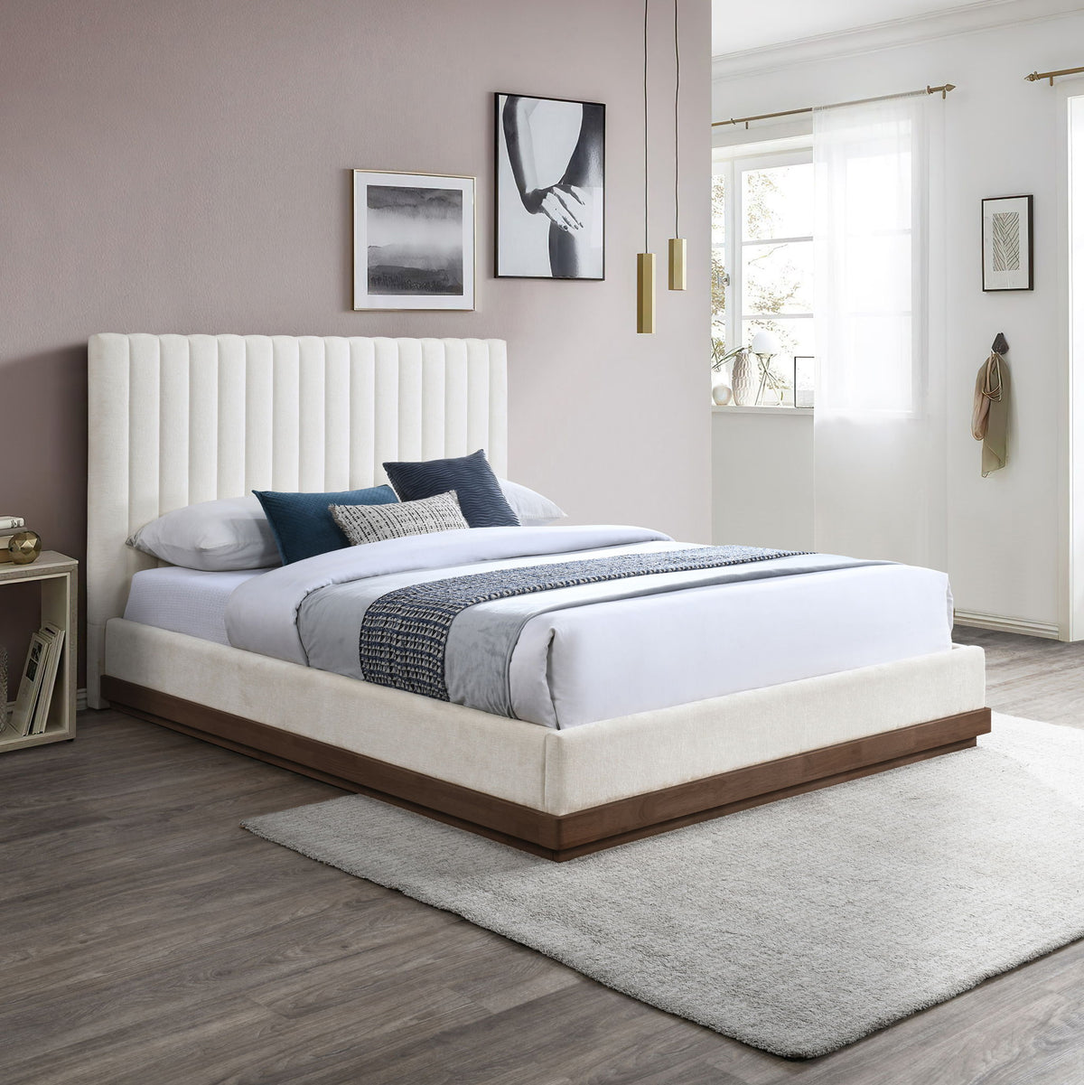 Emmet - Bed - Dark Brown Base