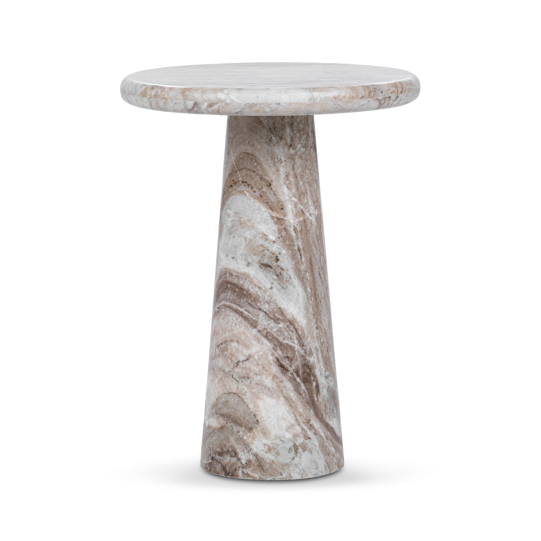 Huxley - Marble Round Accent Table