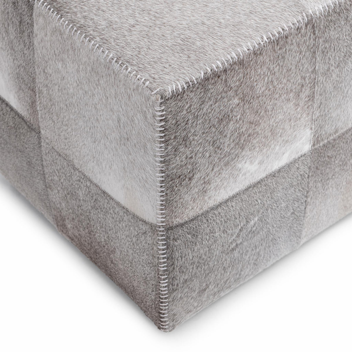 Landyn - Square Ottoman - Sparrow Gray