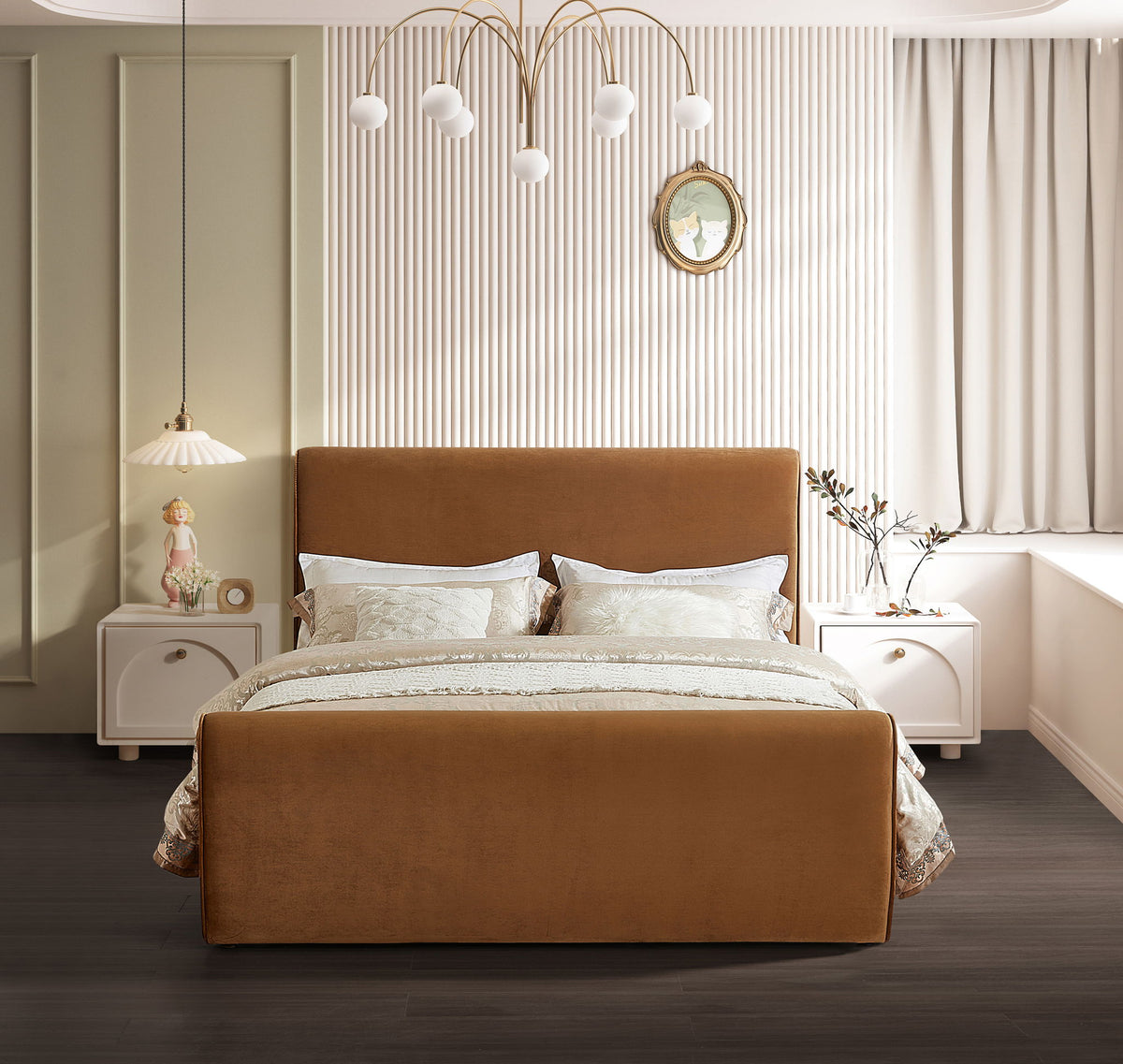 Sloan - Velvet Upholstered Bed