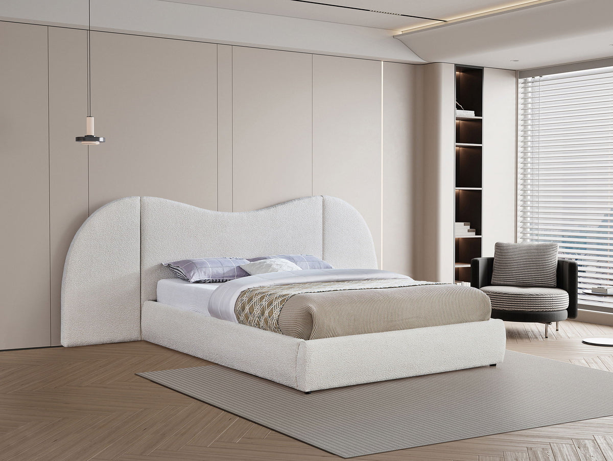Everest - Boucle Fabric Bed