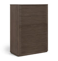 Morino - Oak Veneer And Solid Wood Chest - Brown
