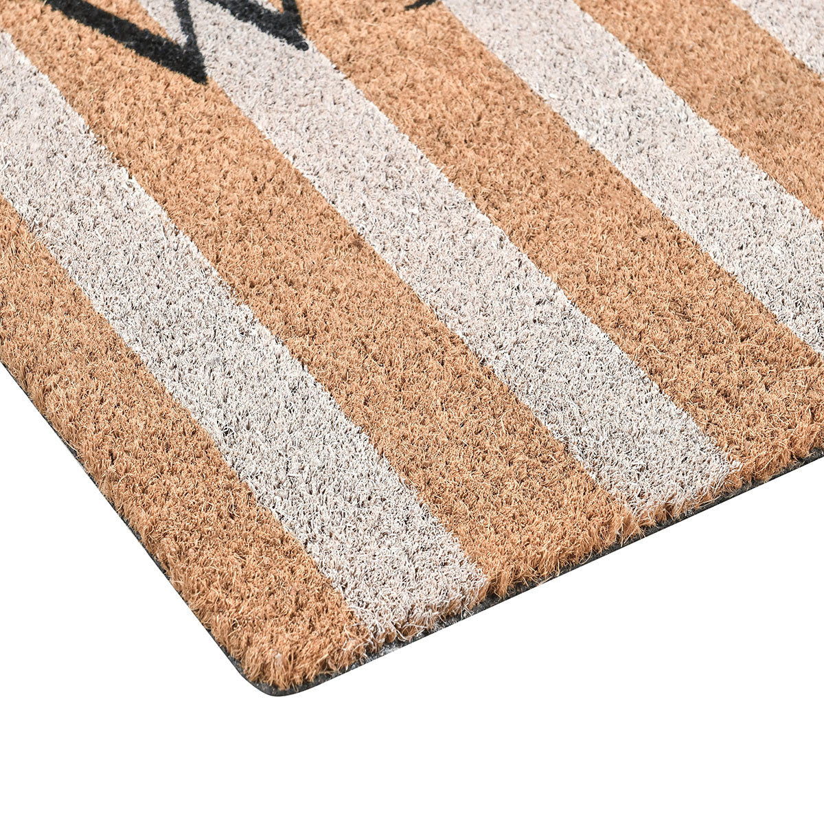 Doormats - Striped Welcome Doormat