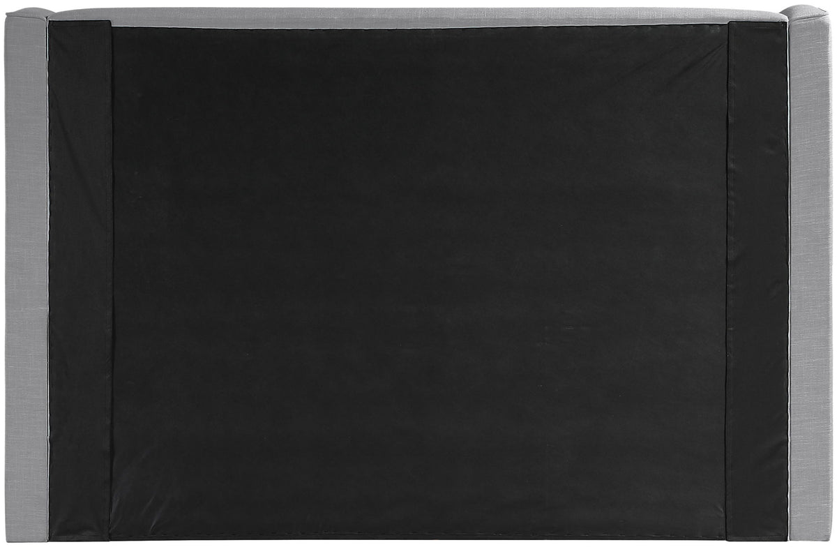 Kendall - Linen Textured Fabric Upholstered Bed