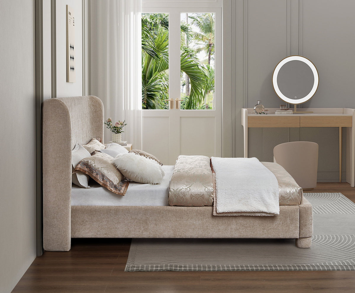 Penny - Chenille Fabric Bed