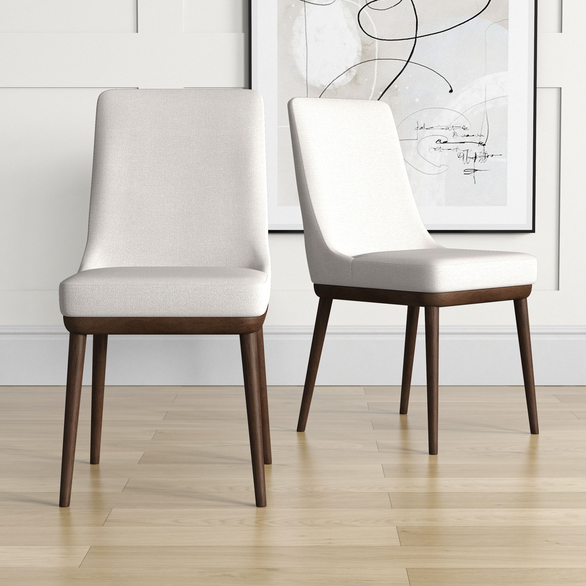 Kate - Mid-Century Modern Dining Chair (Set of 2)