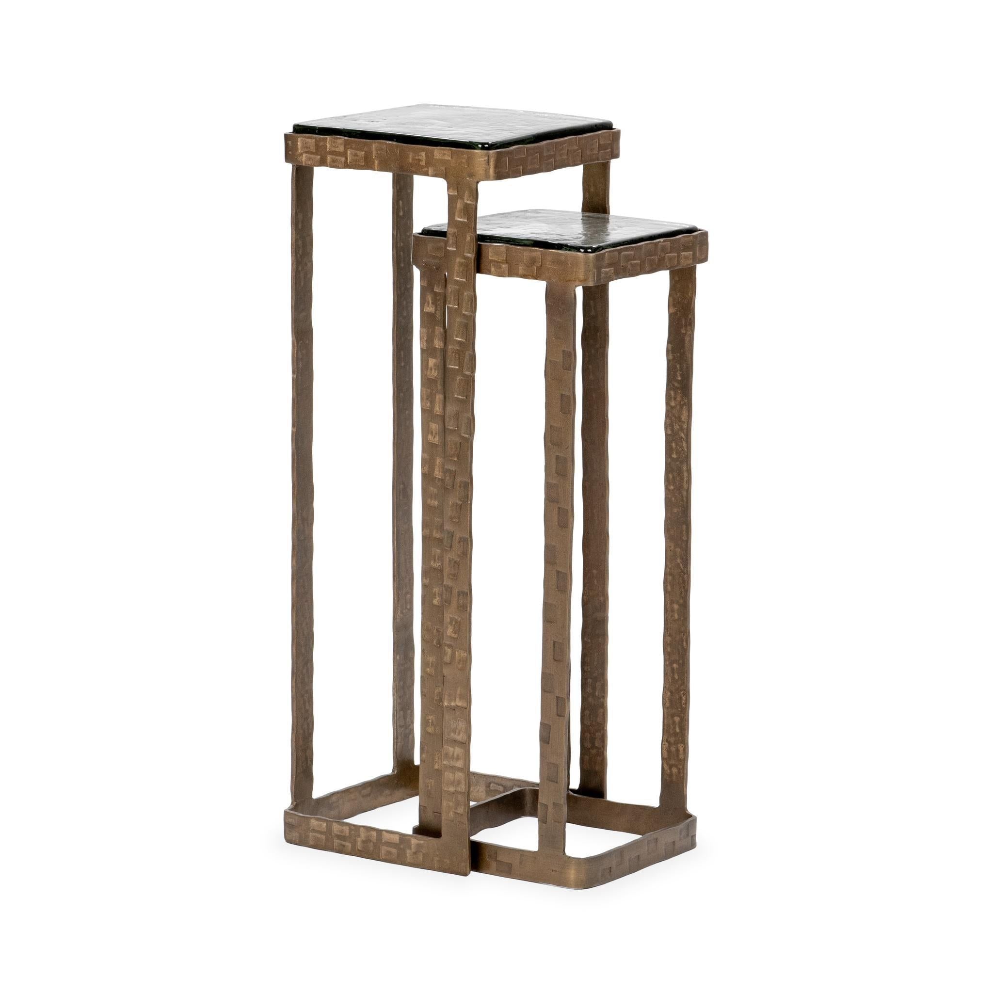 Gillian - Nesting Accent Tables - Brass