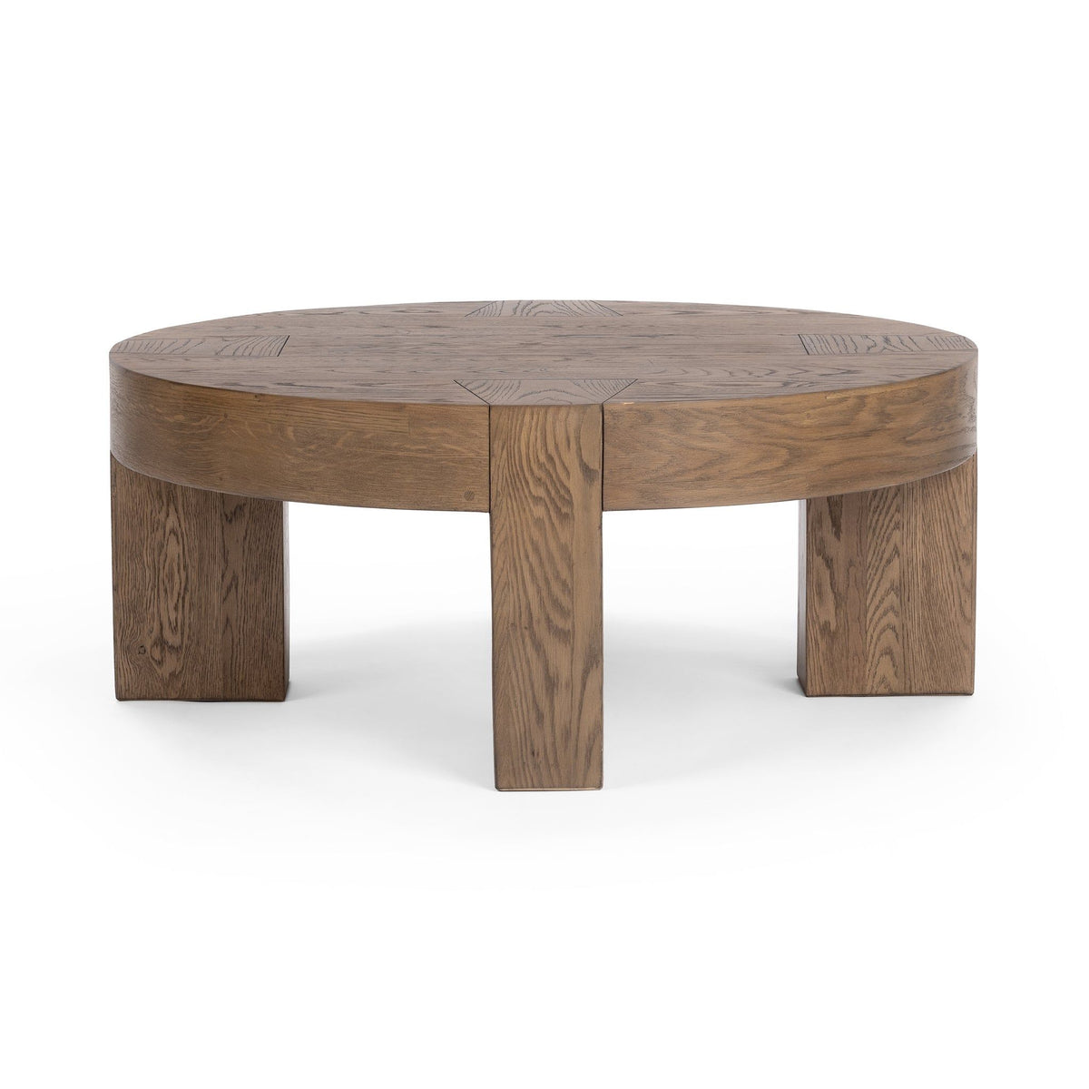 Bristol - Round Coffee Table - Cafe Brown