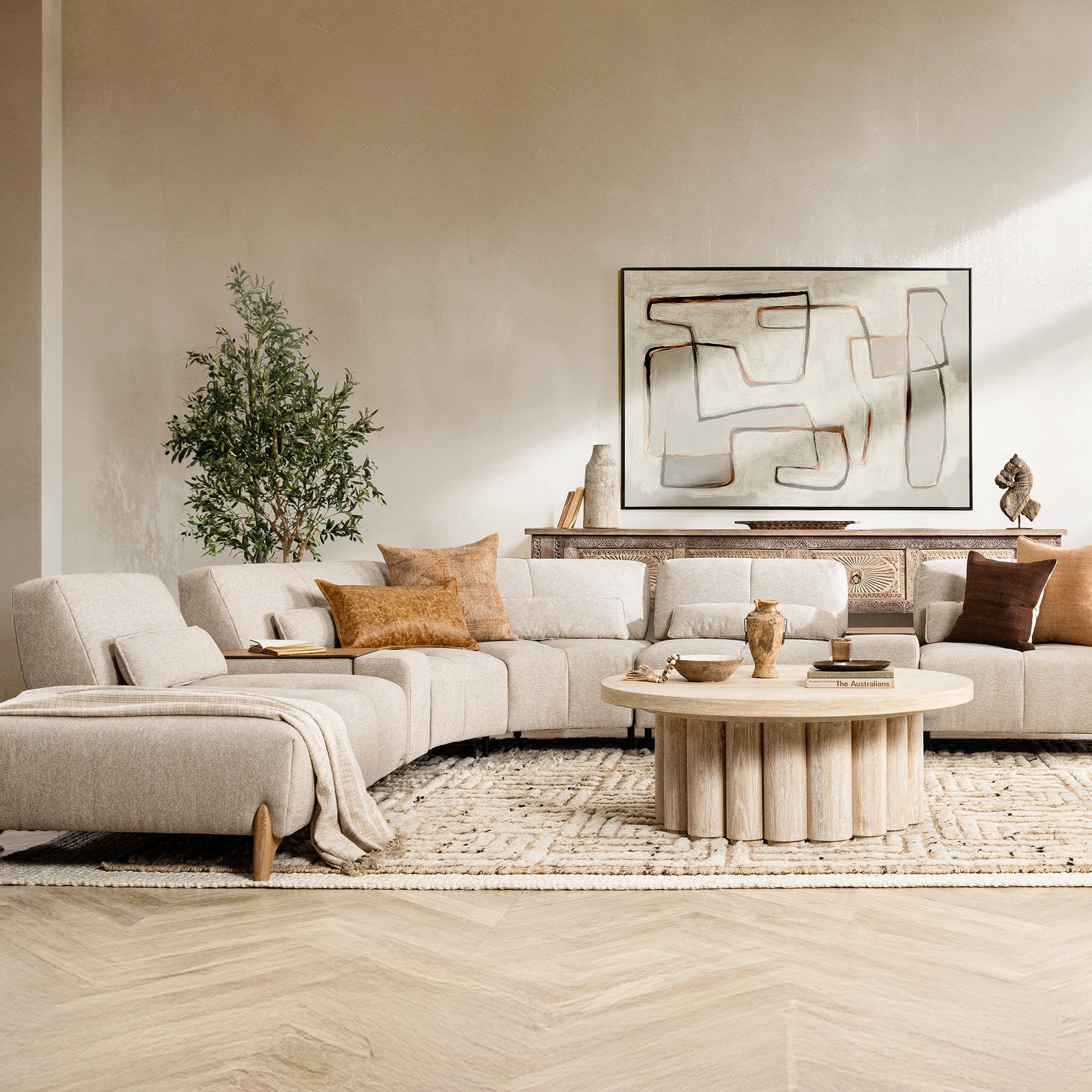 Leah - 7 Piece Sectional