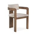 Labelle - Dining Armchair - Tan Oak