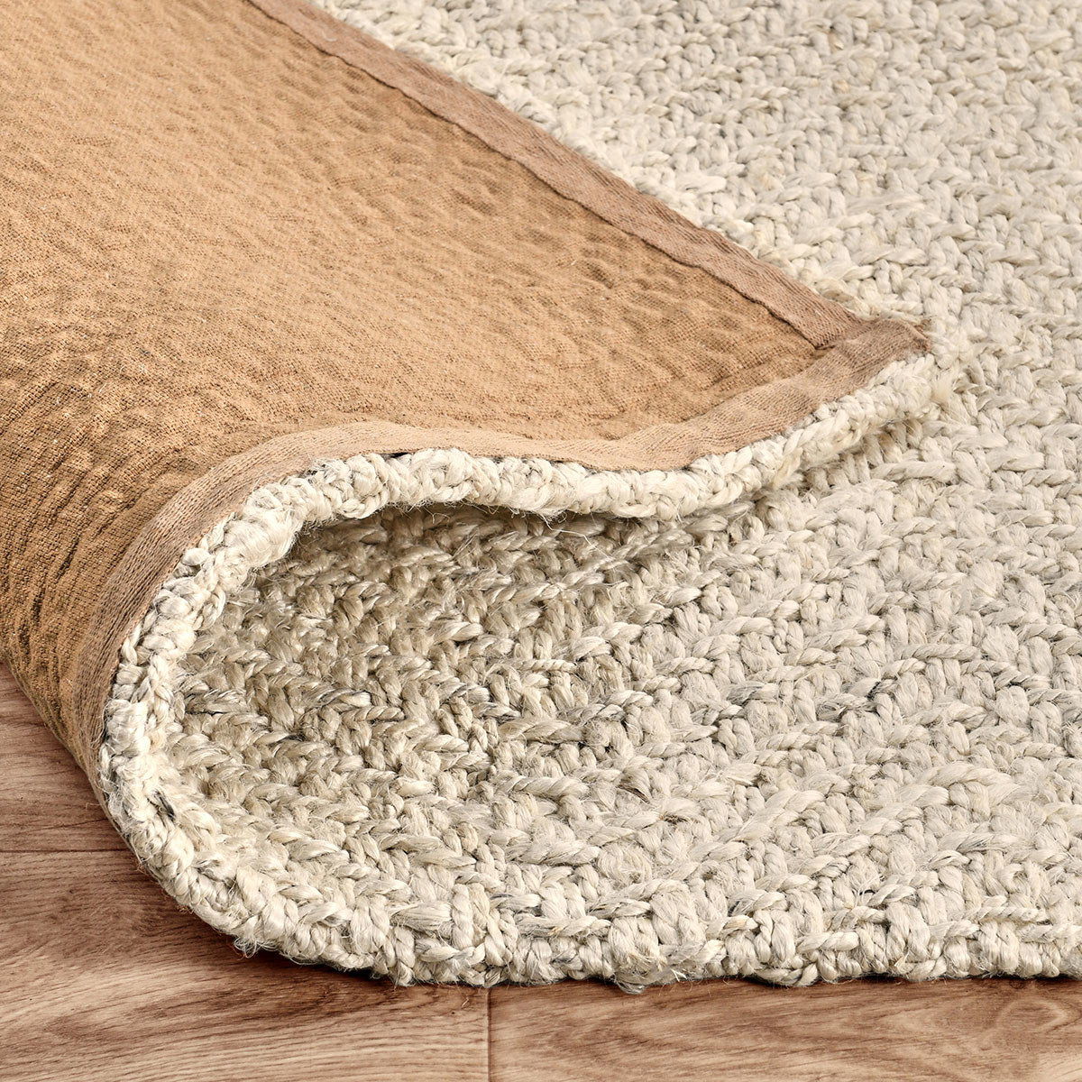 Jute Favorites - 1' x 1' Herringbone Rug