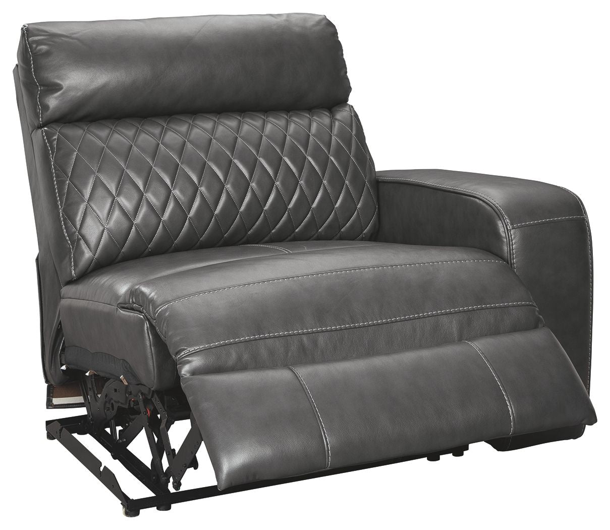 Samperstone - Gray - RAF Zero Wall Power Recliner