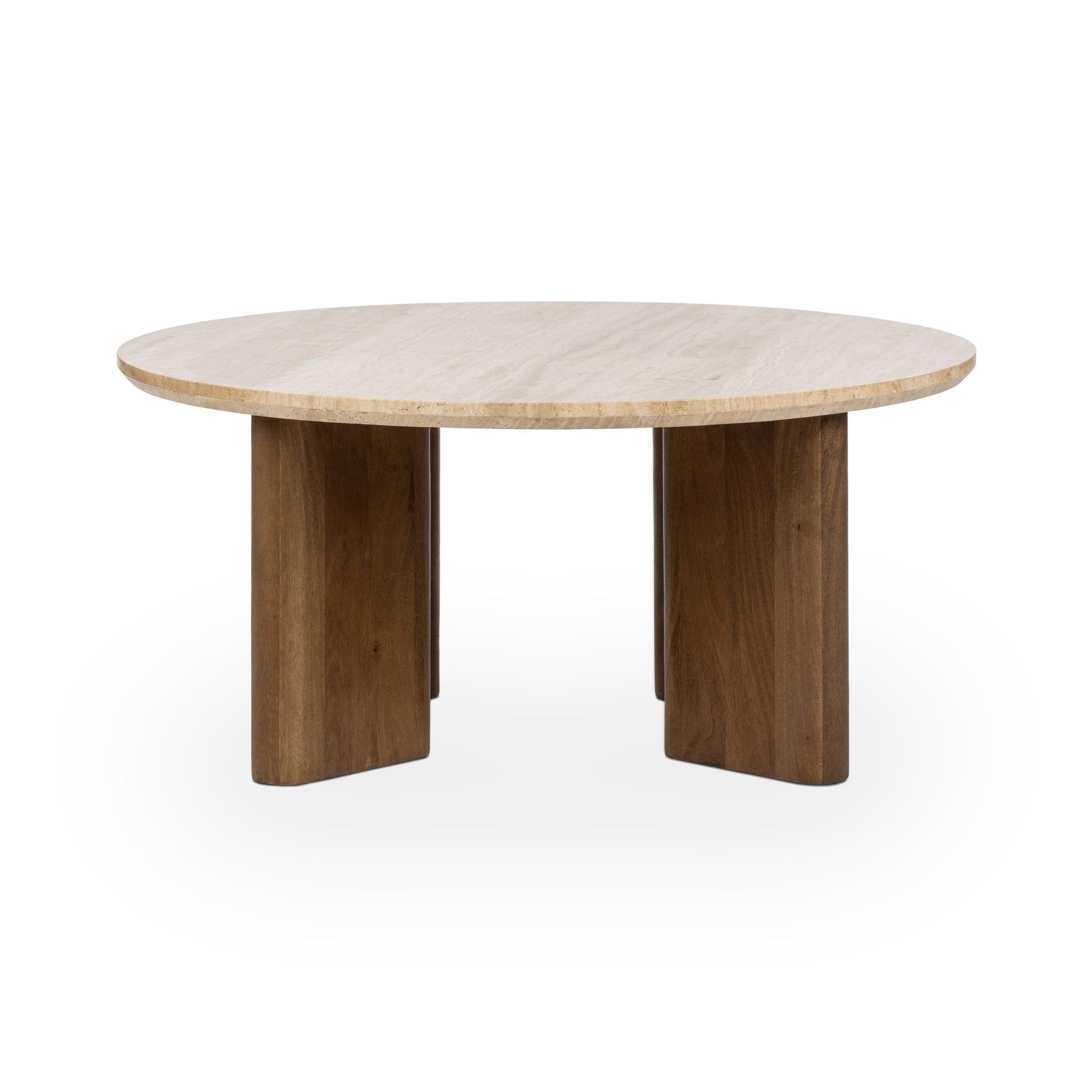 Idella - Travertine Round Table