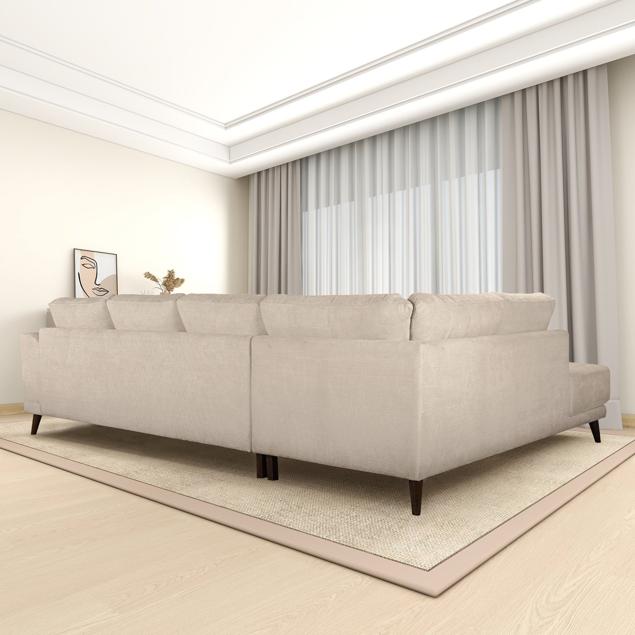 Amara - Comfortable Sectional Sofa