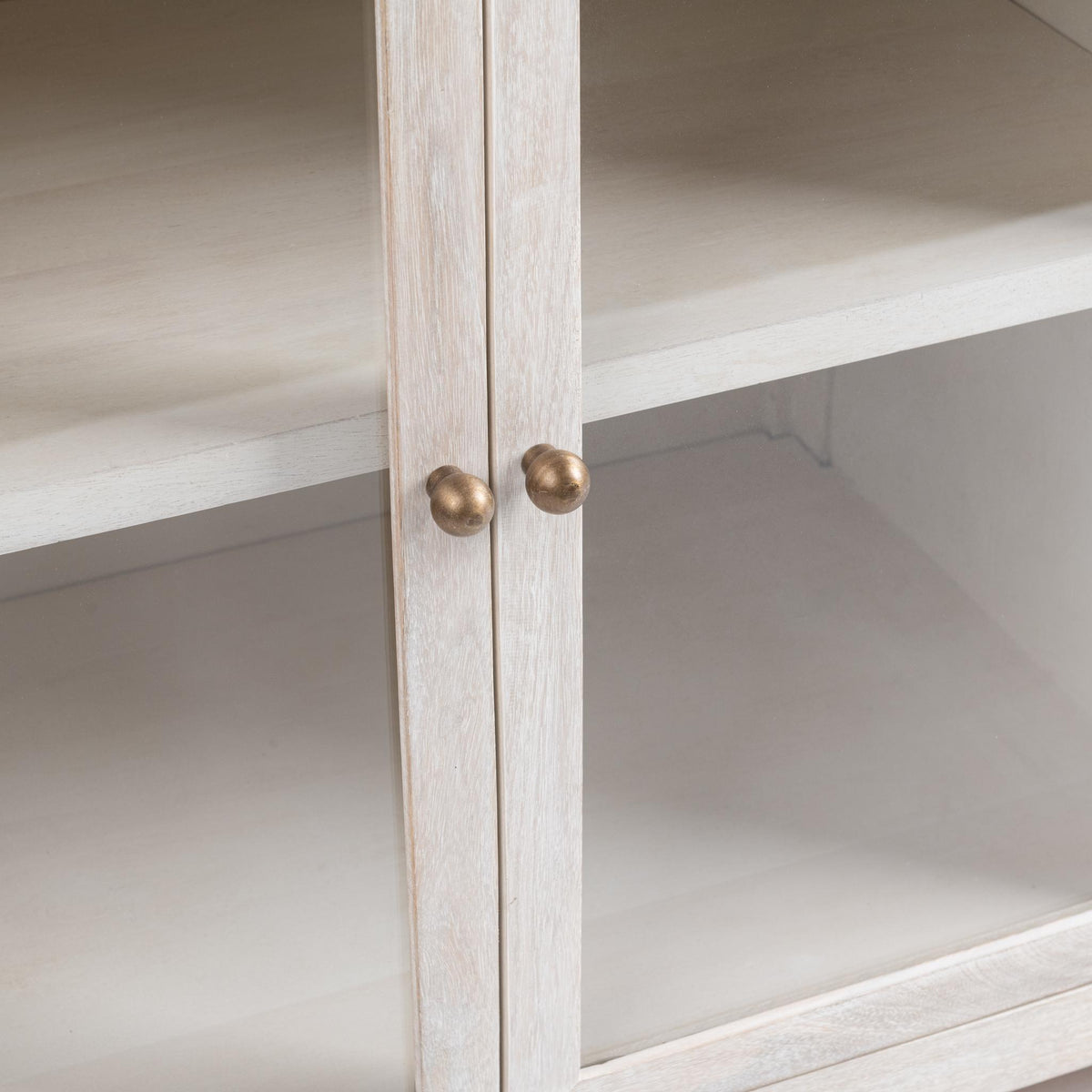 Hera - 4 Door Buffet - Creamwood