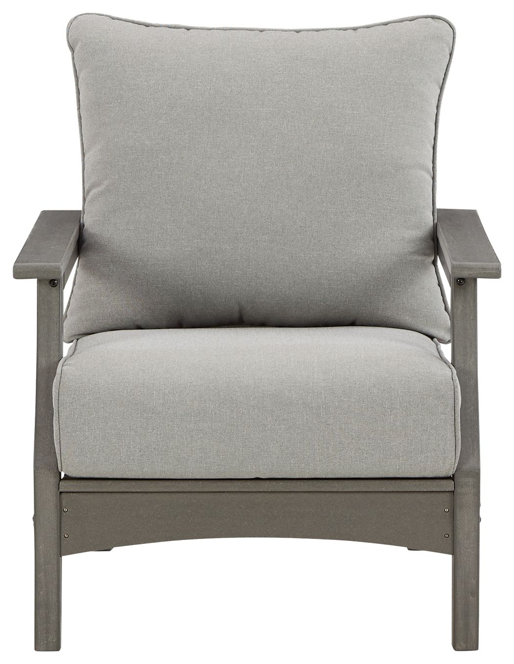 Visola - Lounge Chair w/Cushion (Set of 2) - Gray