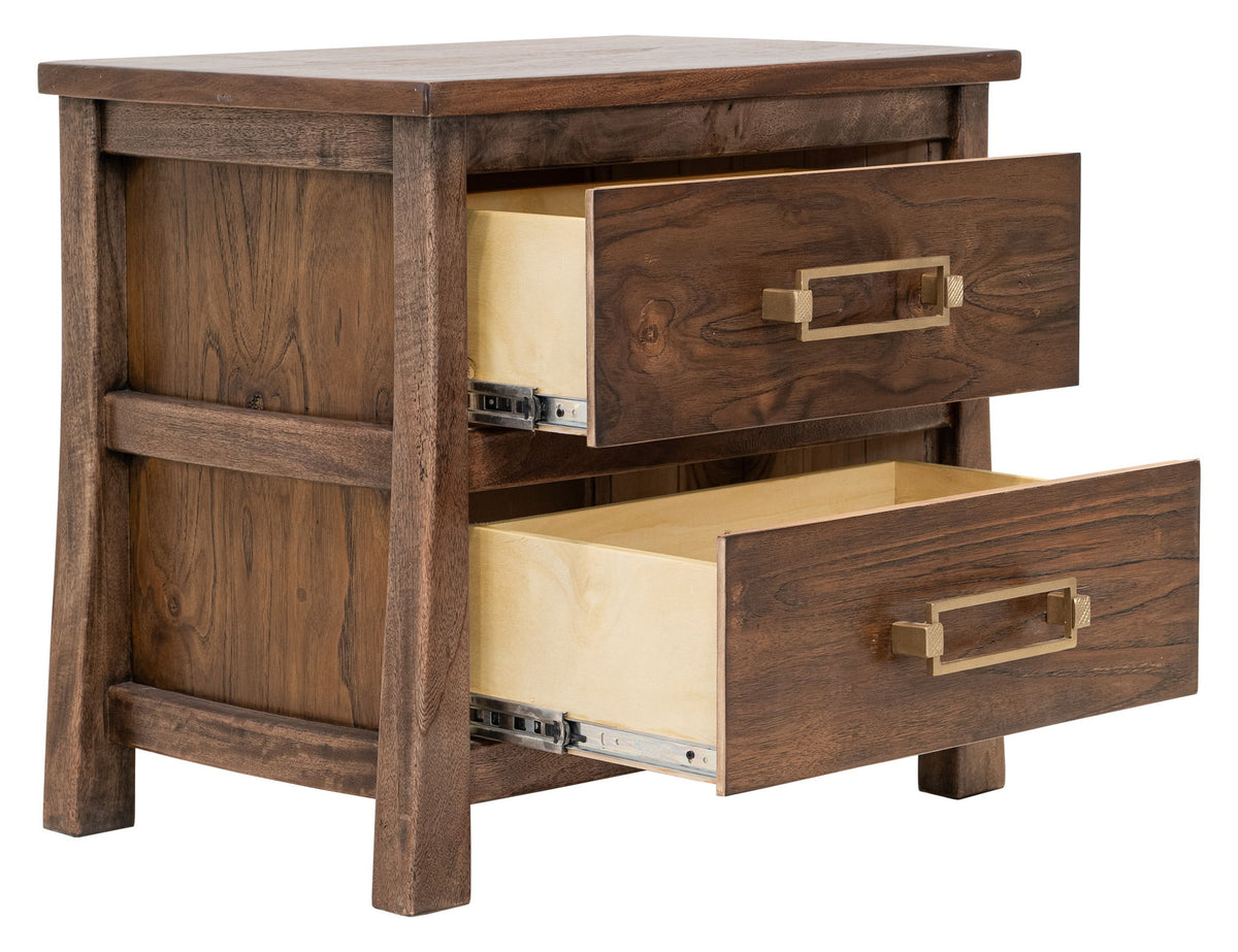 Roots - 2 Drawer Nightstand