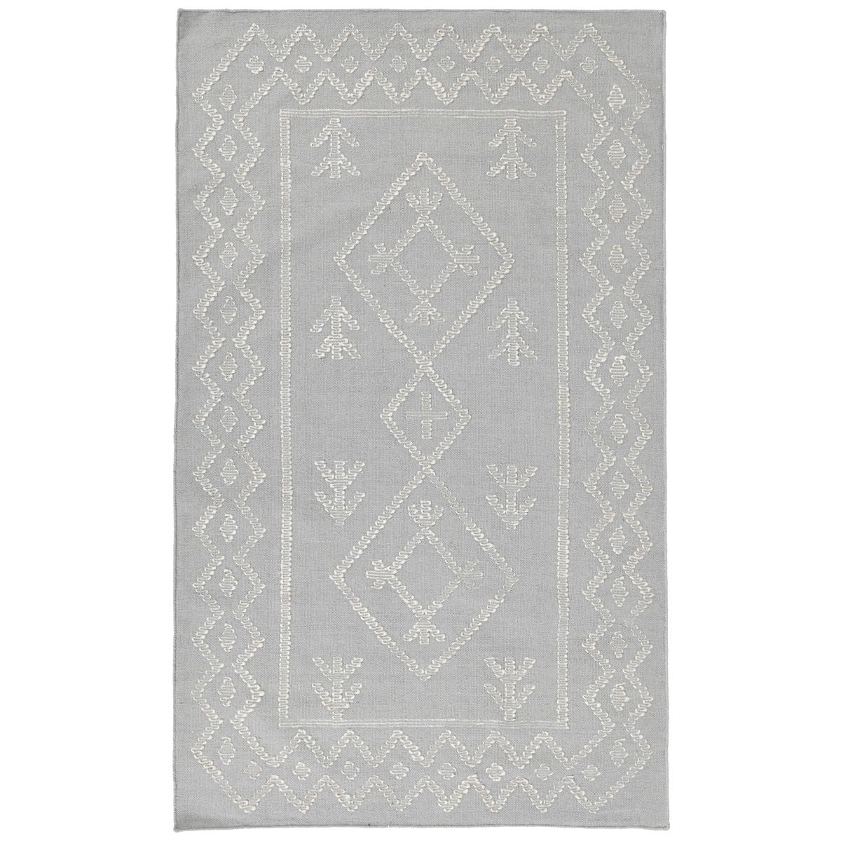 Comporta - 2' x 3' Lagos Rug - Gray / Ivory