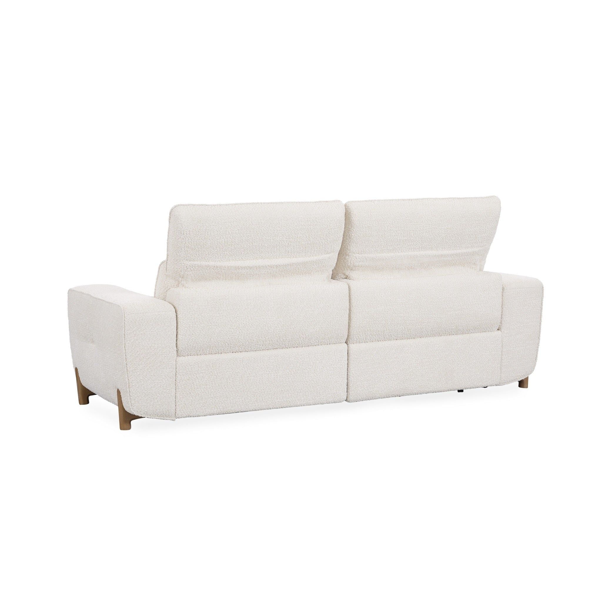 Darrow - Upholstered Power Recliner Sofa - Ivory