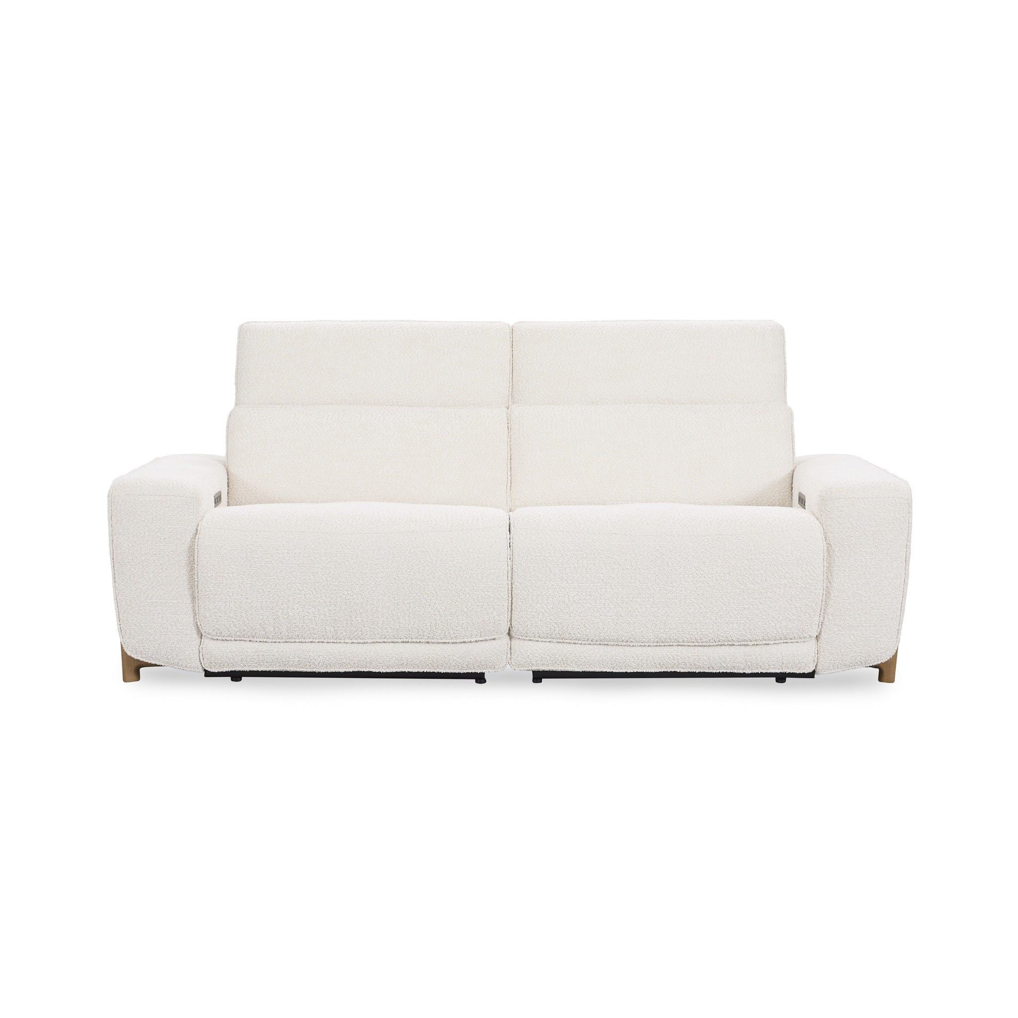 Darrow - Upholstered Power Recliner Sofa - Ivory